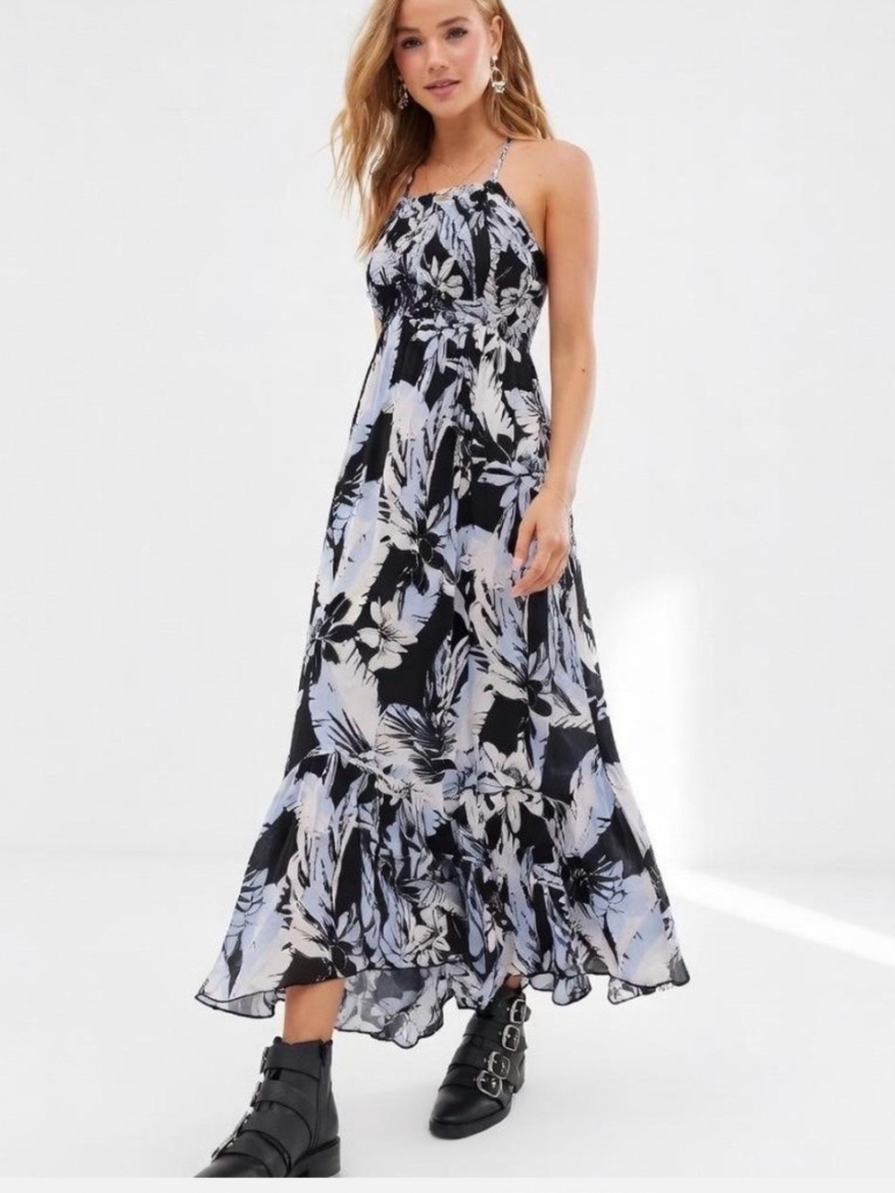 Free People Heat Wave Boho Maxi Dress